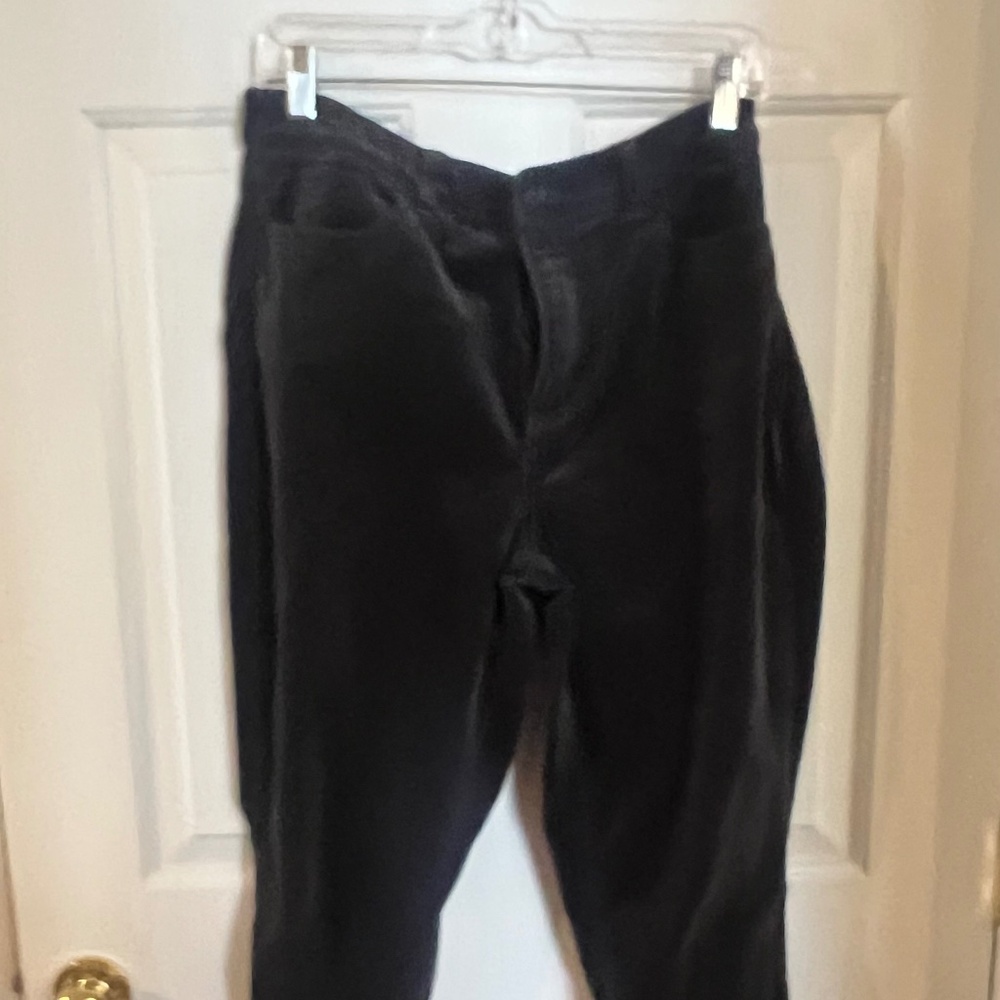 TALBOTS VELVETEEN TAPPERED JEGGINGS/JEANS